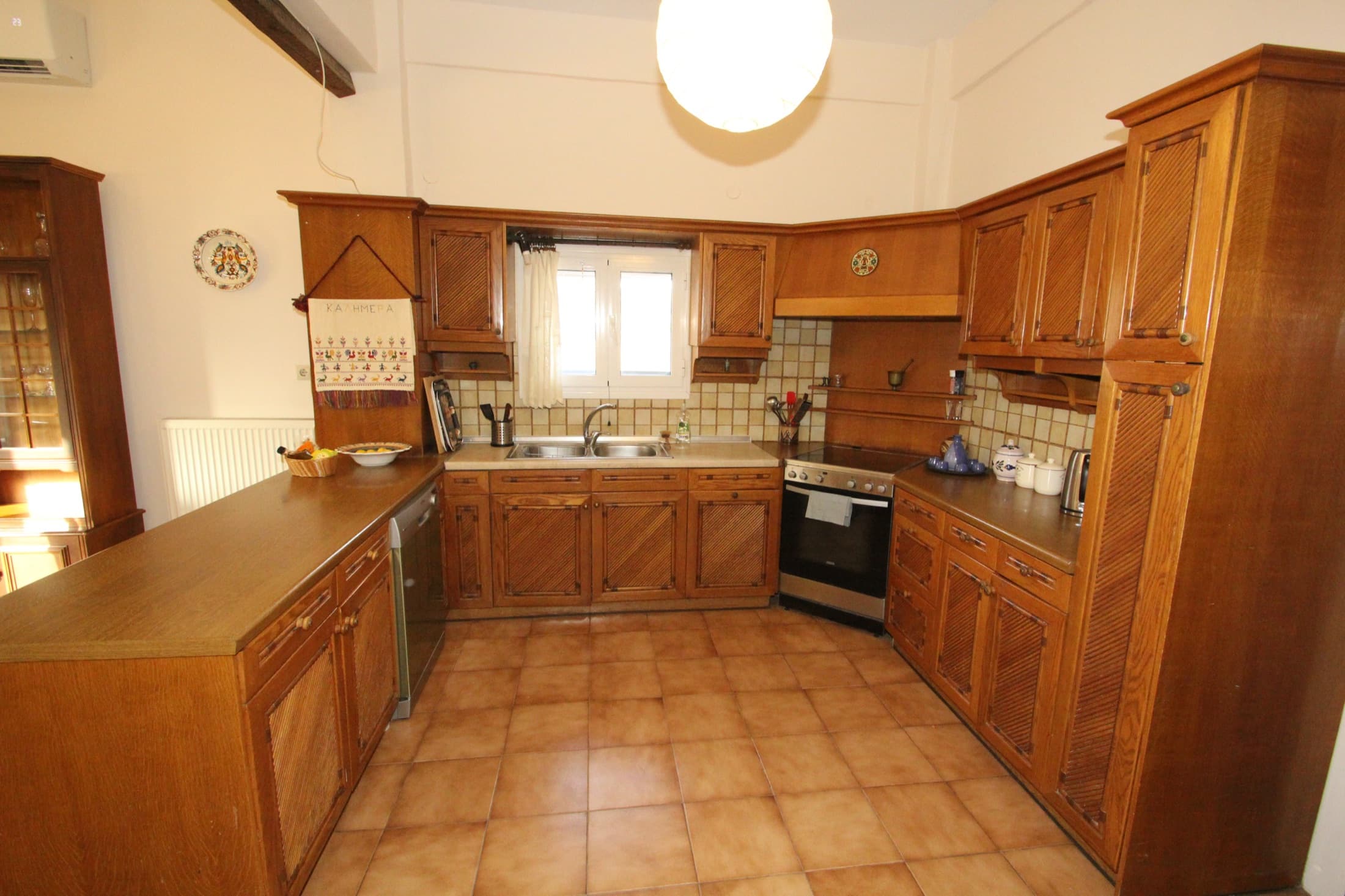 Fully equipped kitchen at Fistiki House